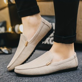 Men's Loafer Shoes, Breathable Lightweight Non-slip Slip On Shoes, Men's Shoes, Spring And Summer
