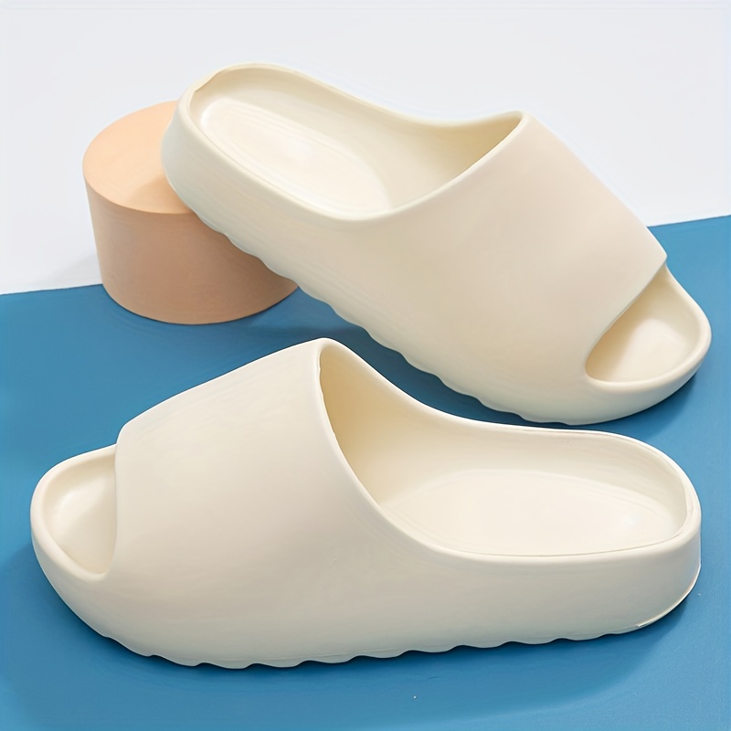 mens eva cloud slides casual non slip slippers open toe shoes for indoor outdoor beach shower spring and summer details 0